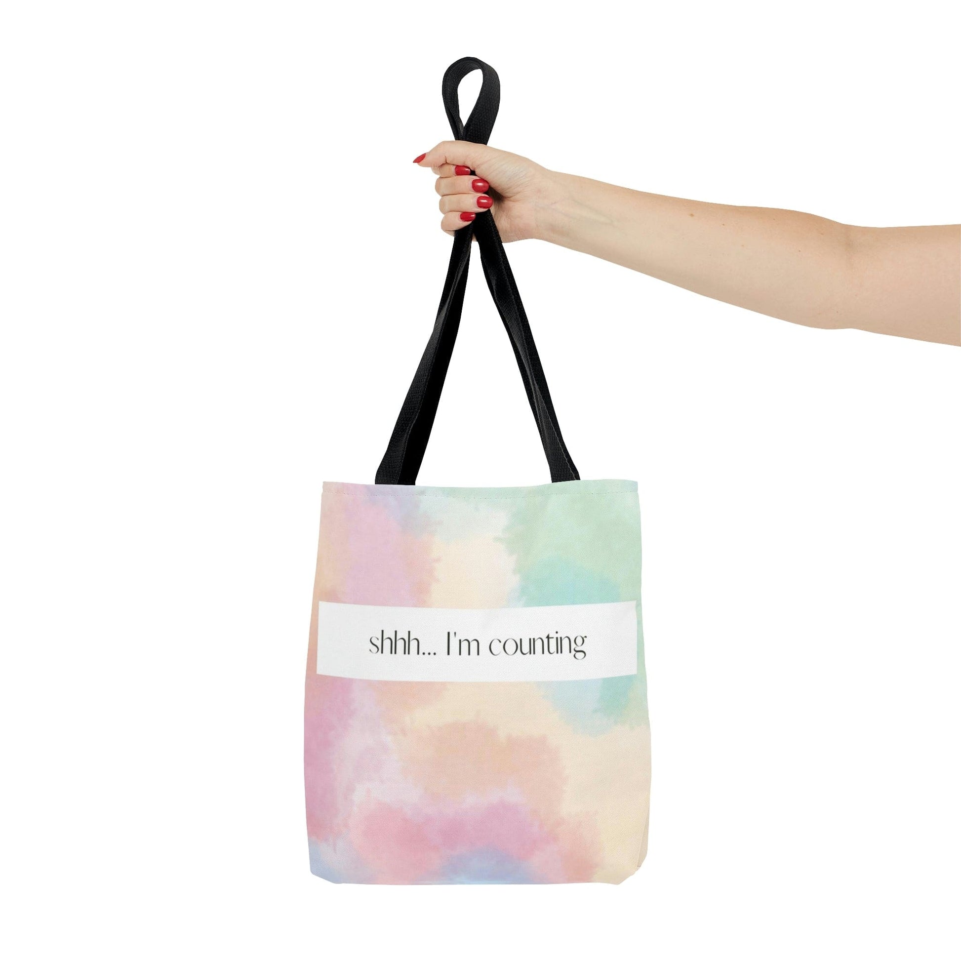 Printify Shhh... I'm Counting Tote Bags