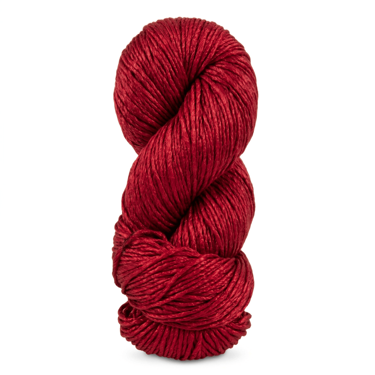 Revolution Fibers Crimson Red Regal Mulberry Silk Yarn | Worsted Weight | 200 Yards | 100% Mulberry Silk Yarn