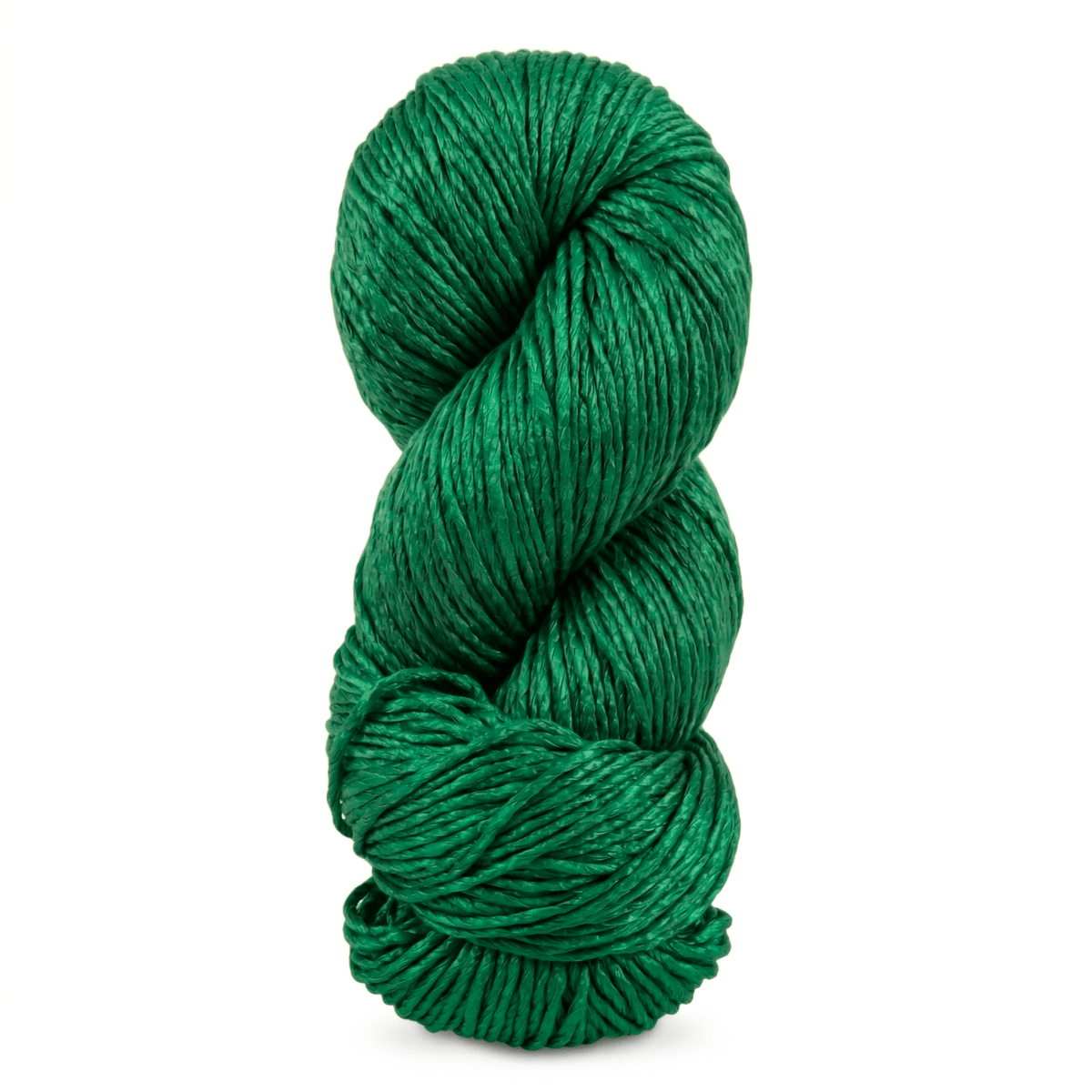 Revolution Fibers Deep Green Regal Mulberry Silk Yarn | Worsted Weight | 200 Yards | 100% Mulberry Silk Yarn
