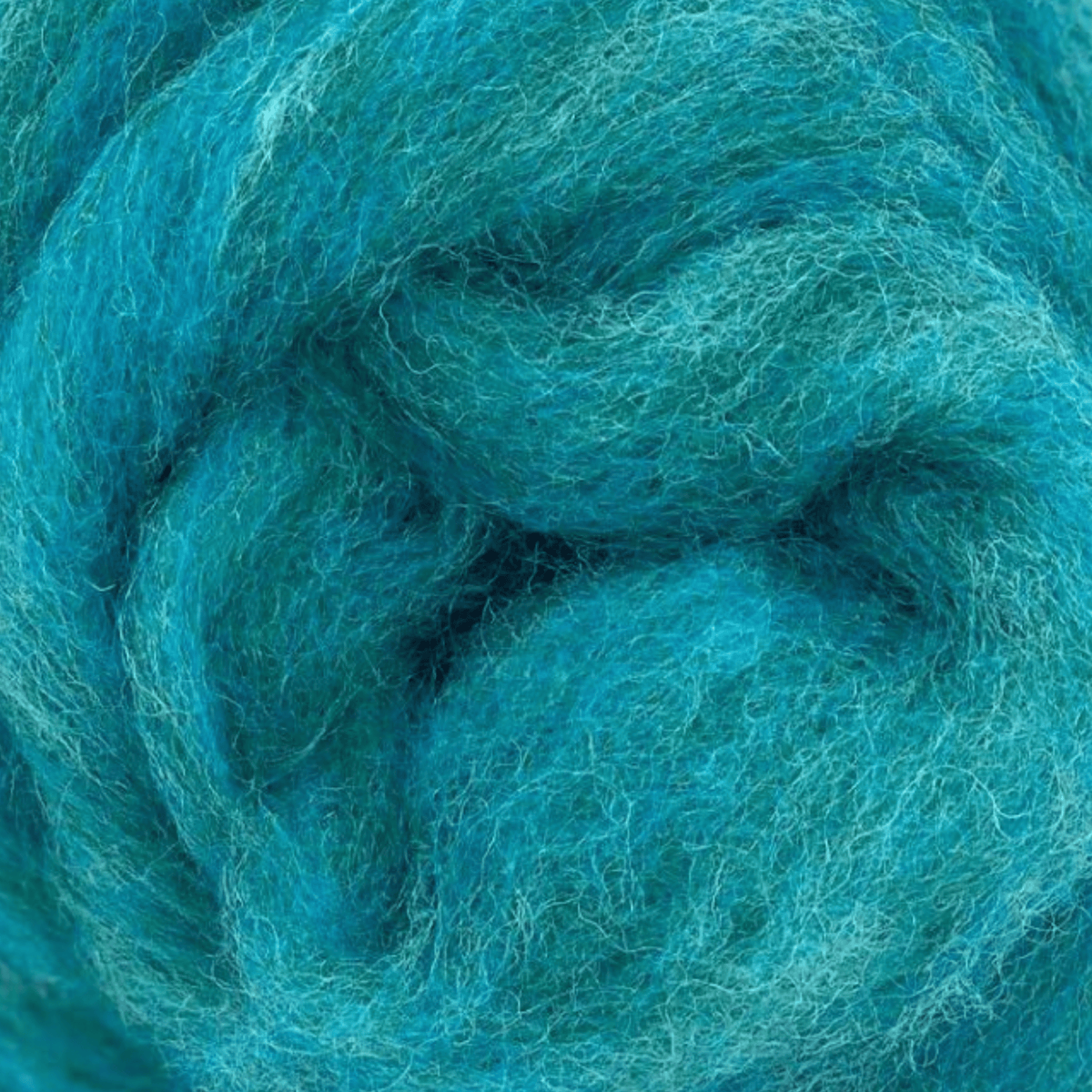 Revolution Fibers Deep Sea Carded Corriedale Wool Sliver Variety Pack Wool Roving