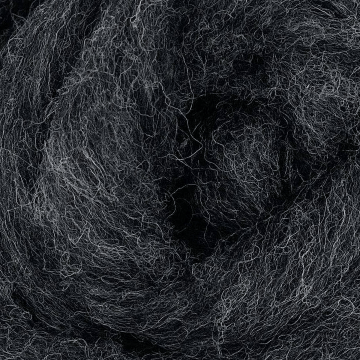 Revolution Fibers Grey Spectrum Carded Corriedale Wool Sliver Variety Pack Wool Roving