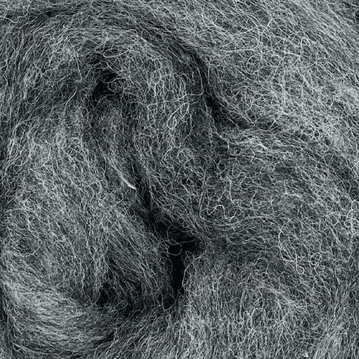 Revolution Fibers Grey Spectrum Carded Corriedale Wool Sliver Variety Pack Wool Roving