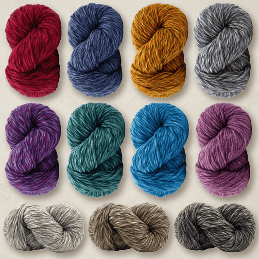Revolution Fibers Premium Super Bulky (Chunky) Weight Multicolored Merino Yarn Yarn