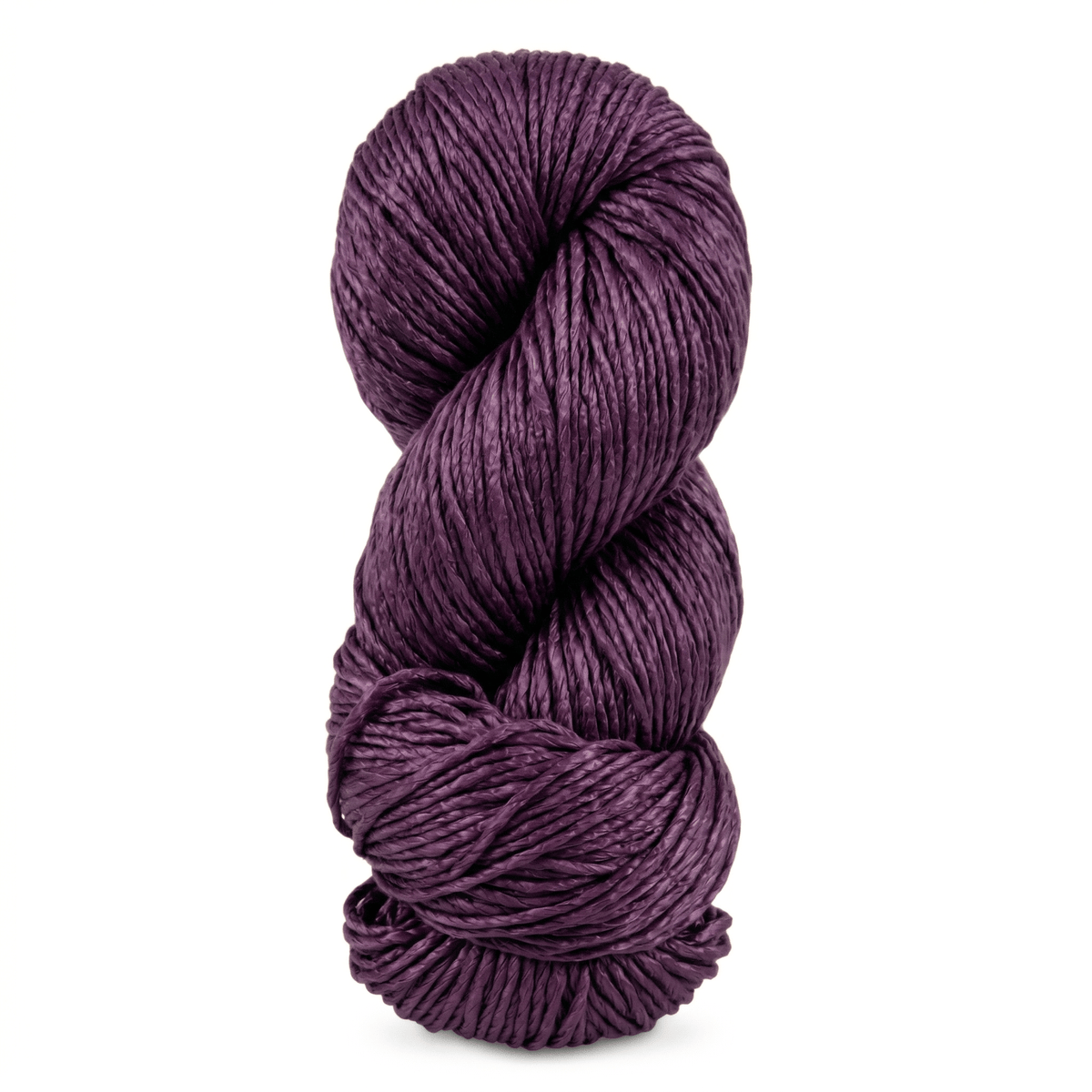 Revolution Fibers Regalia Purple Regal Mulberry Silk Yarn | Worsted Weight | 200 Yards | 100% Mulberry Silk Yarn