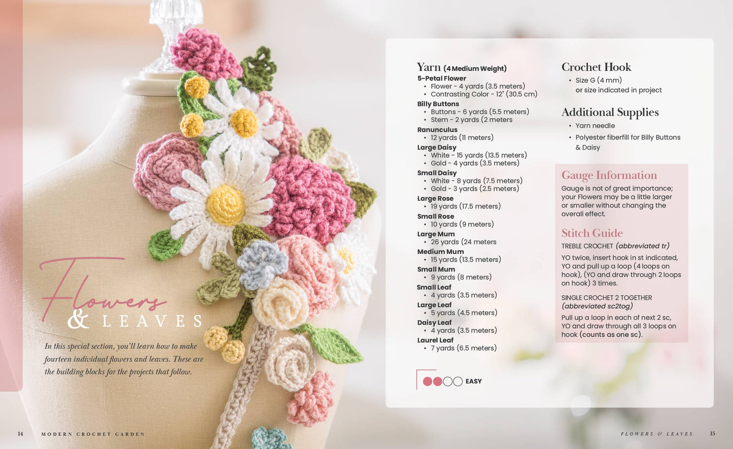 Schiffer Publishing Modern Crochet Garden Book
