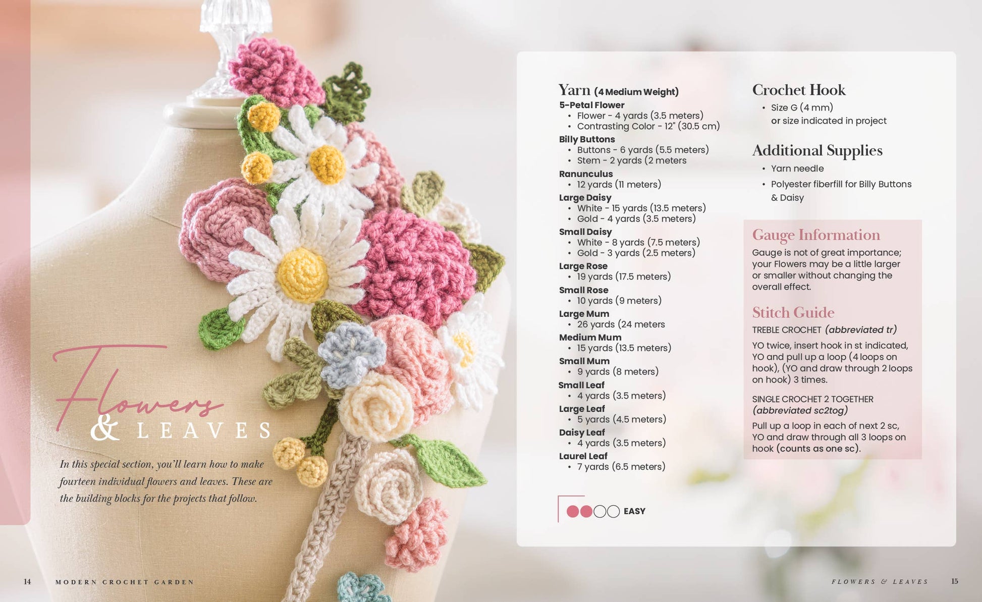 Schiffer Publishing Modern Crochet Garden Book