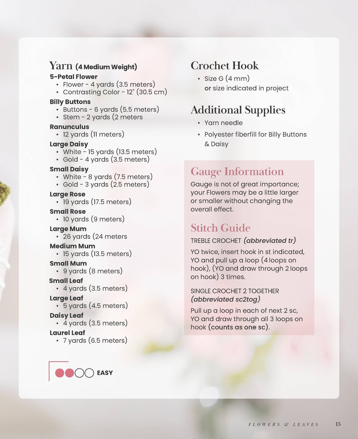 Schiffer Publishing Modern Crochet Garden Book