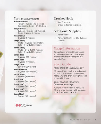 Schiffer Publishing Modern Crochet Garden Book