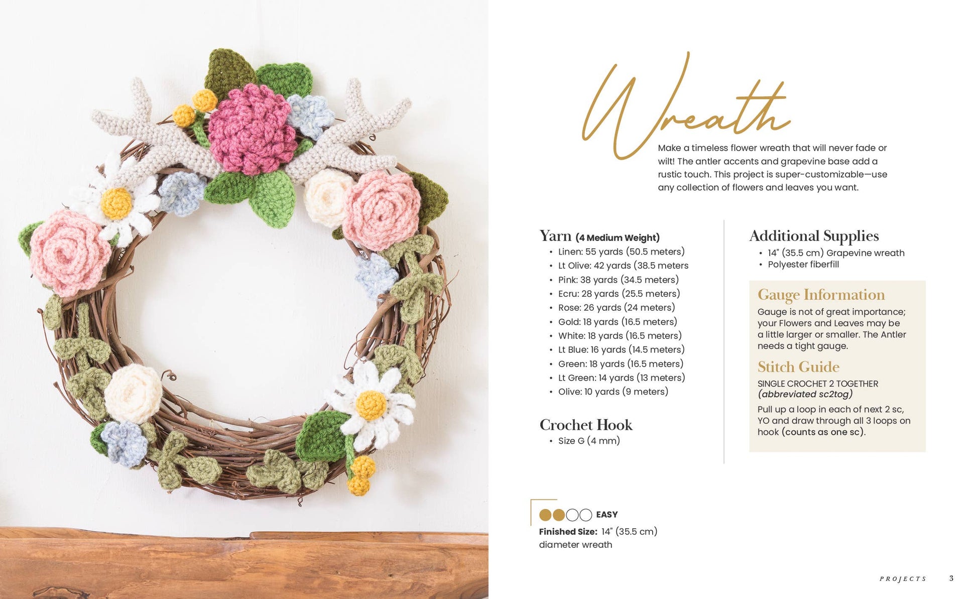 Schiffer Publishing Modern Crochet Garden Book