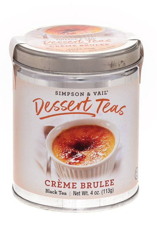 Simpson & Vail Crème Brulee Black Dessert Tea