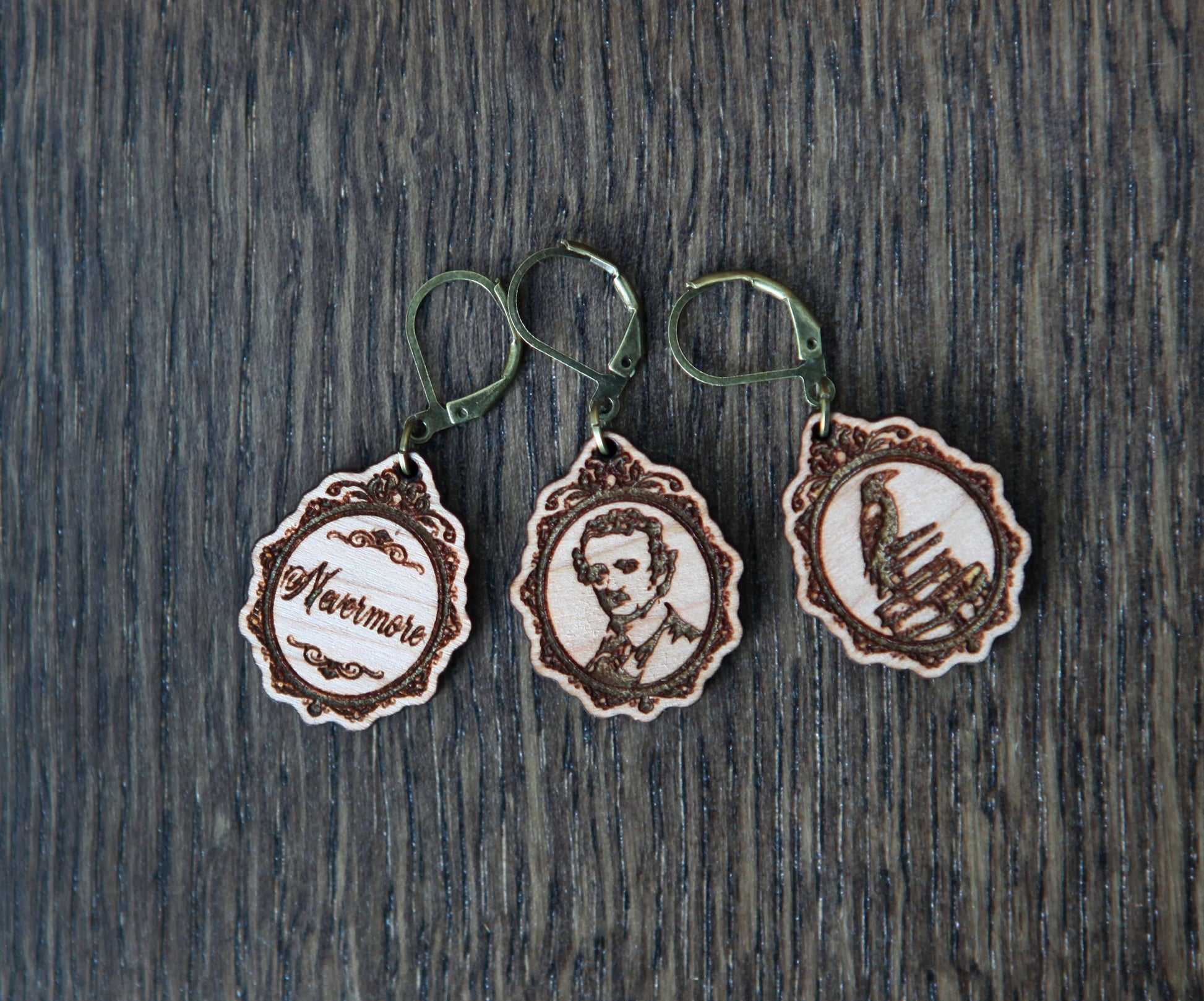 Sunrise Grove Poe Raven Knitting Keepers & Crochet Stitch Markers Stitch markers