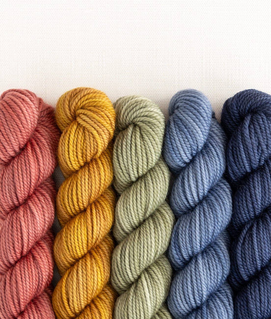 SweetGeorgia Yarns Inc. Party of Five / Superwash DK / Mini-Skein Set Yarn