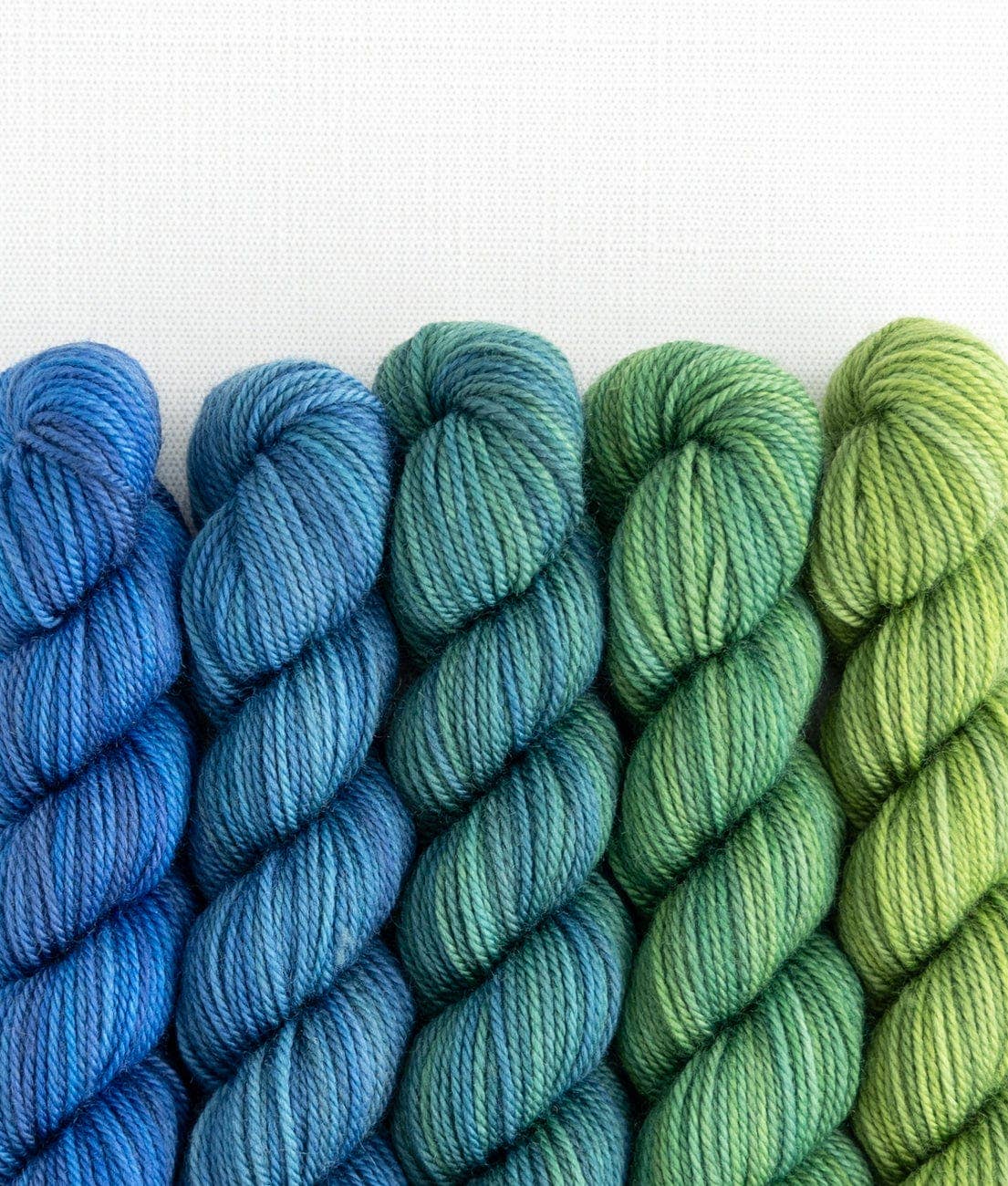 SweetGeorgia Yarns Inc. Party of Five / Tough Love / Mini-Skein Set Yarn