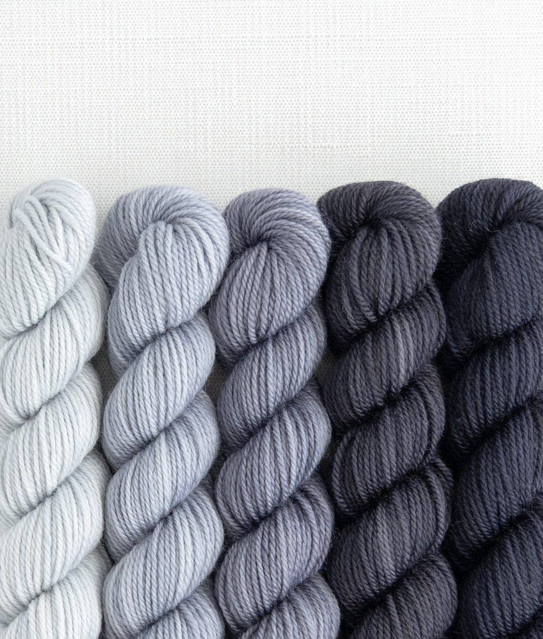 SweetGeorgia Yarns Inc. Party of Five / Tough Love / Mini-Skein Set Yarn