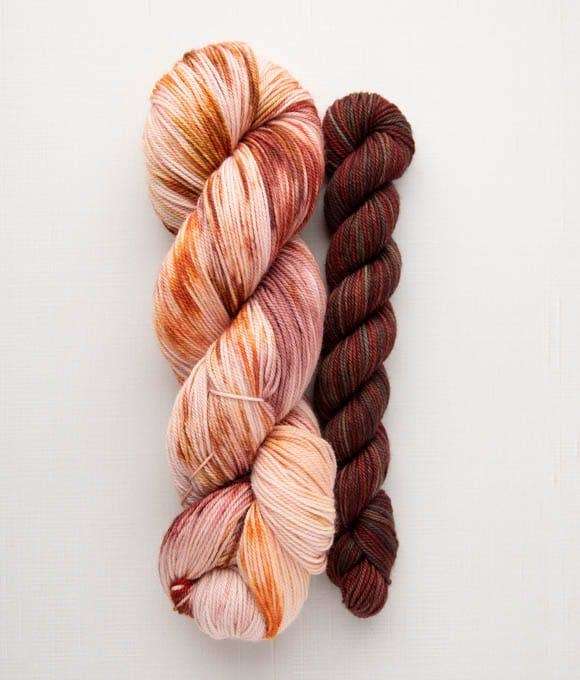 SweetGeorgia Yarns Inc. Sock Kit / Tough Love Sock / Keswick Yarn