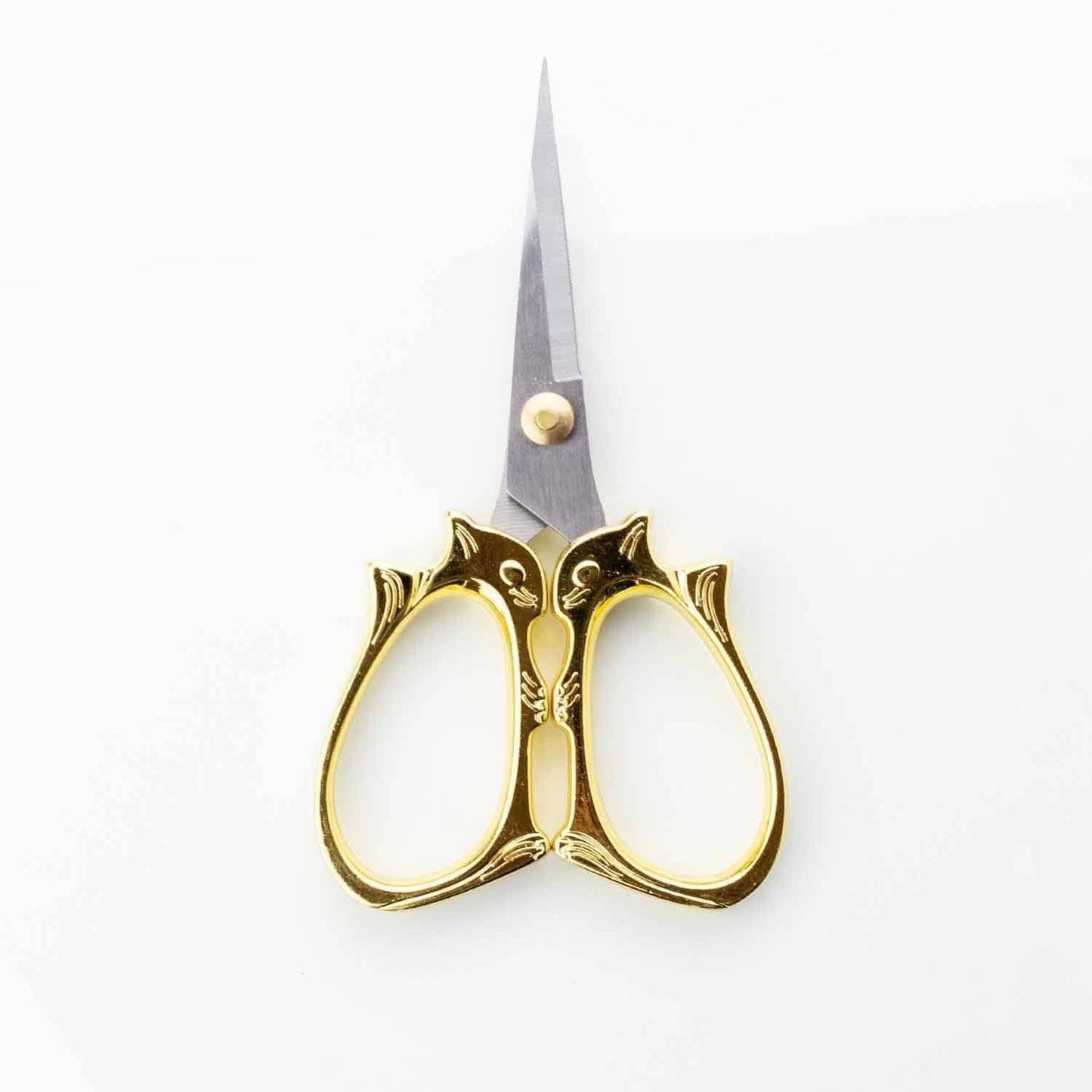 Twice Sheared Sheep Golden Cat Embroidery Scissors Scissors
