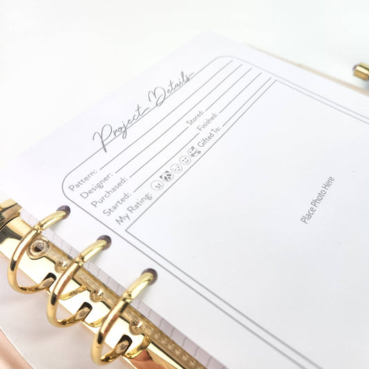 Twice Sheared Sheep Maisy Highland Cow Project Journal Planner for Knitters & Crocheters Journals