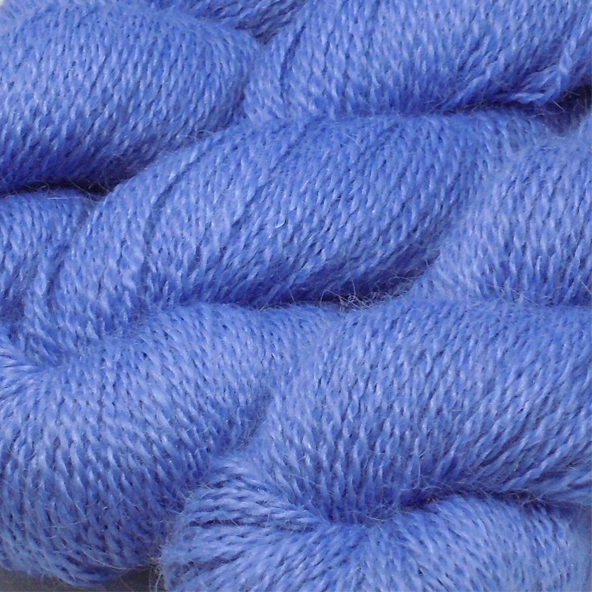 UK Alpaca Yarns Ltd Bluebell Suri Alpaca 4-Ply Yarn