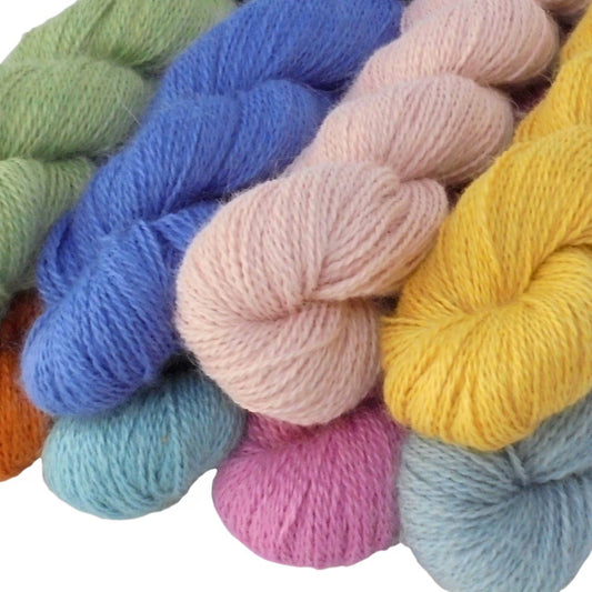 UK Alpaca Yarns Ltd Suri Alpaca 4-Ply Yarn