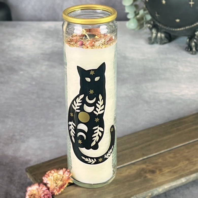 Witch Nook 100 Hour Crystal Intention Candle Candle