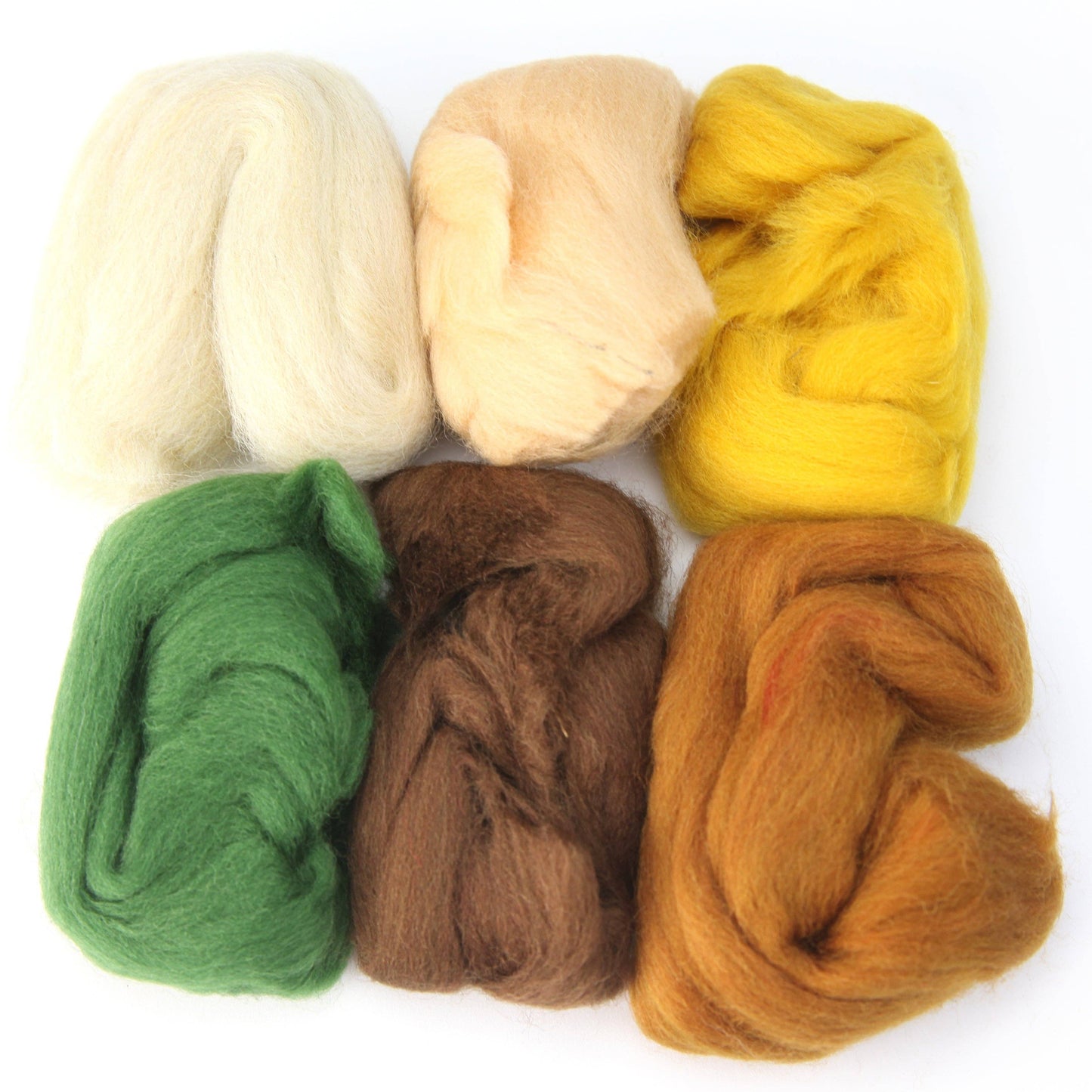 Woolbuddy Four Season Color Wool Roving