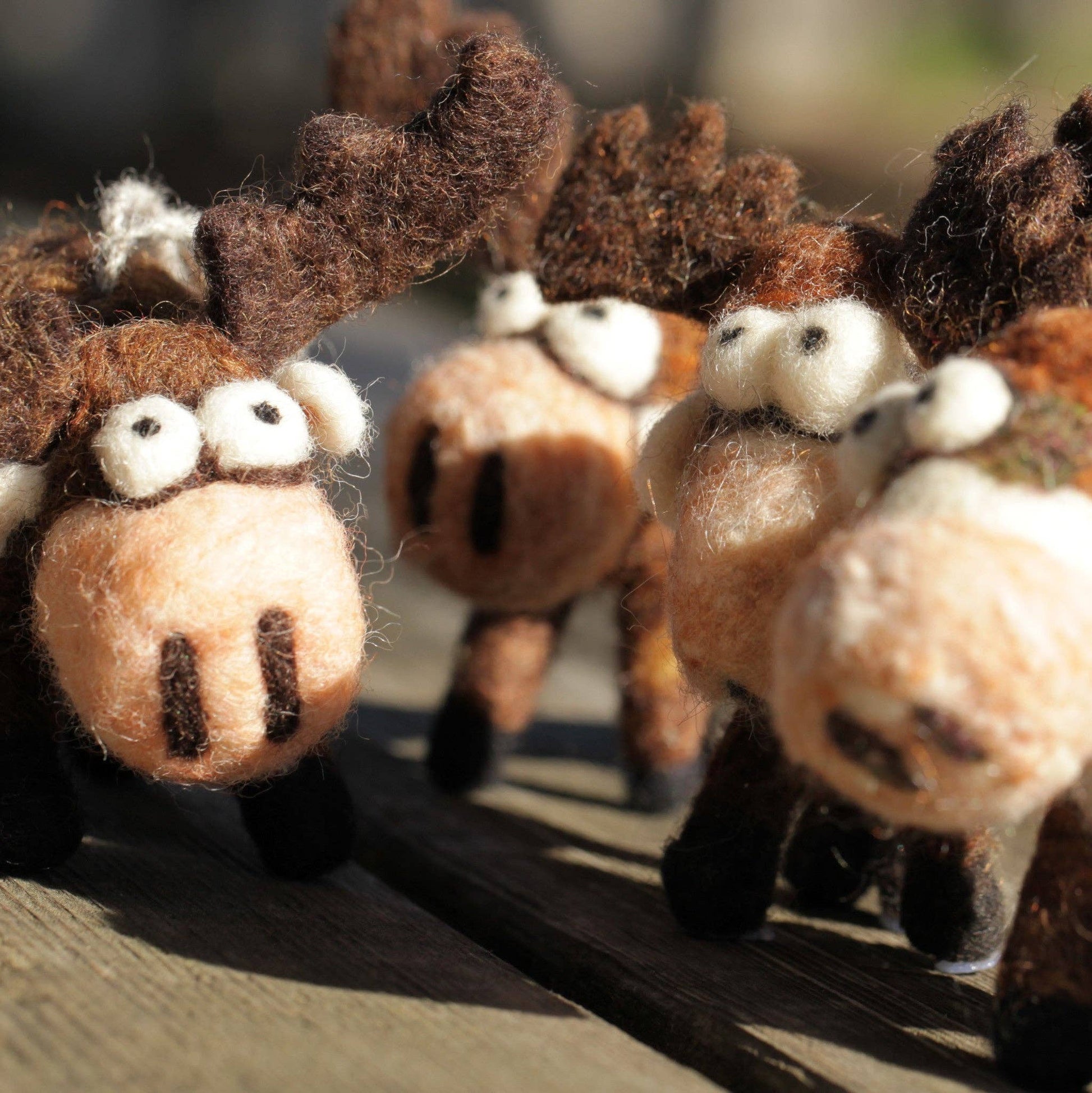 Woolbuddy Needle Felting Moose Kit Craft Kits