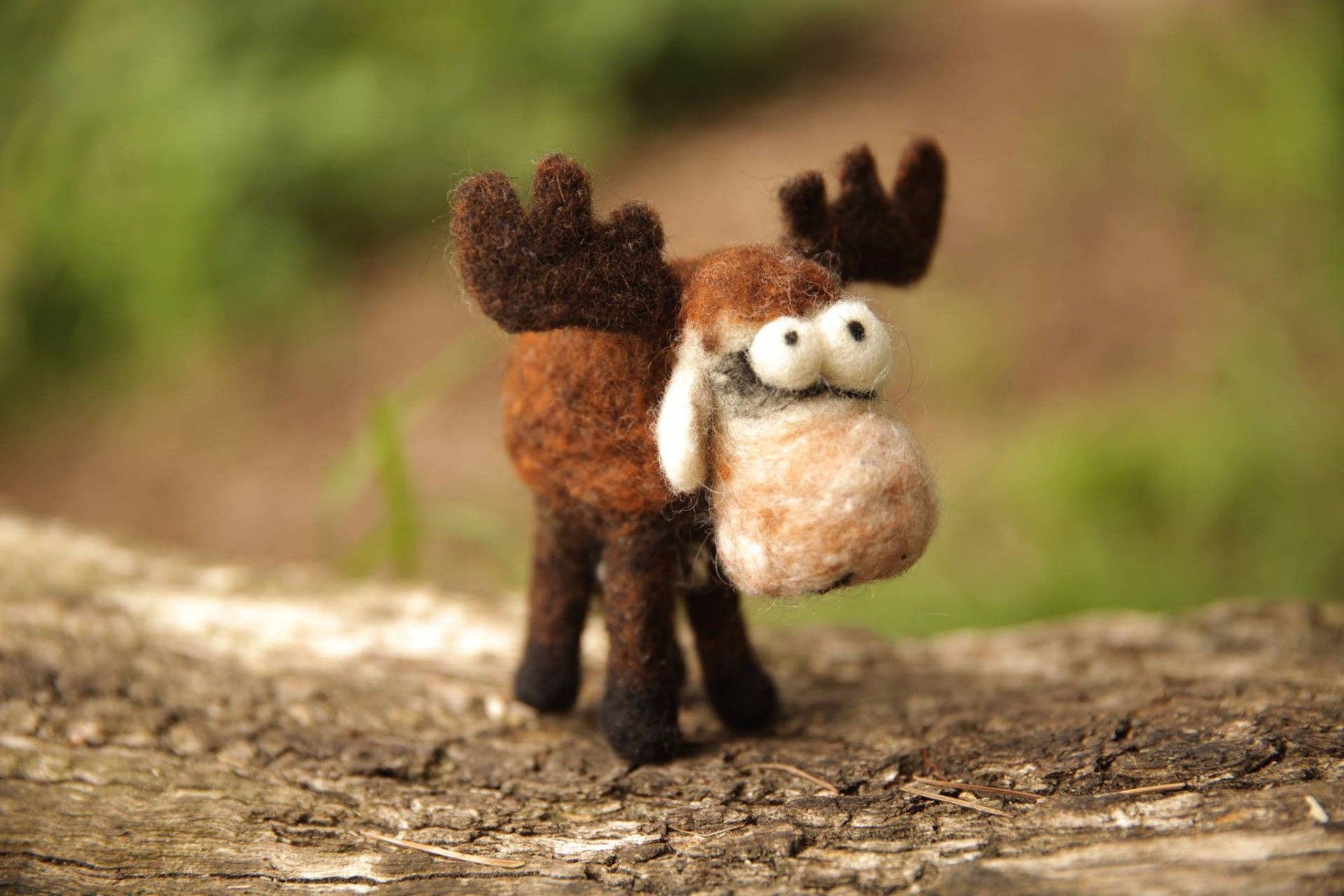 Woolbuddy Needle Felting Moose Kit Craft Kits