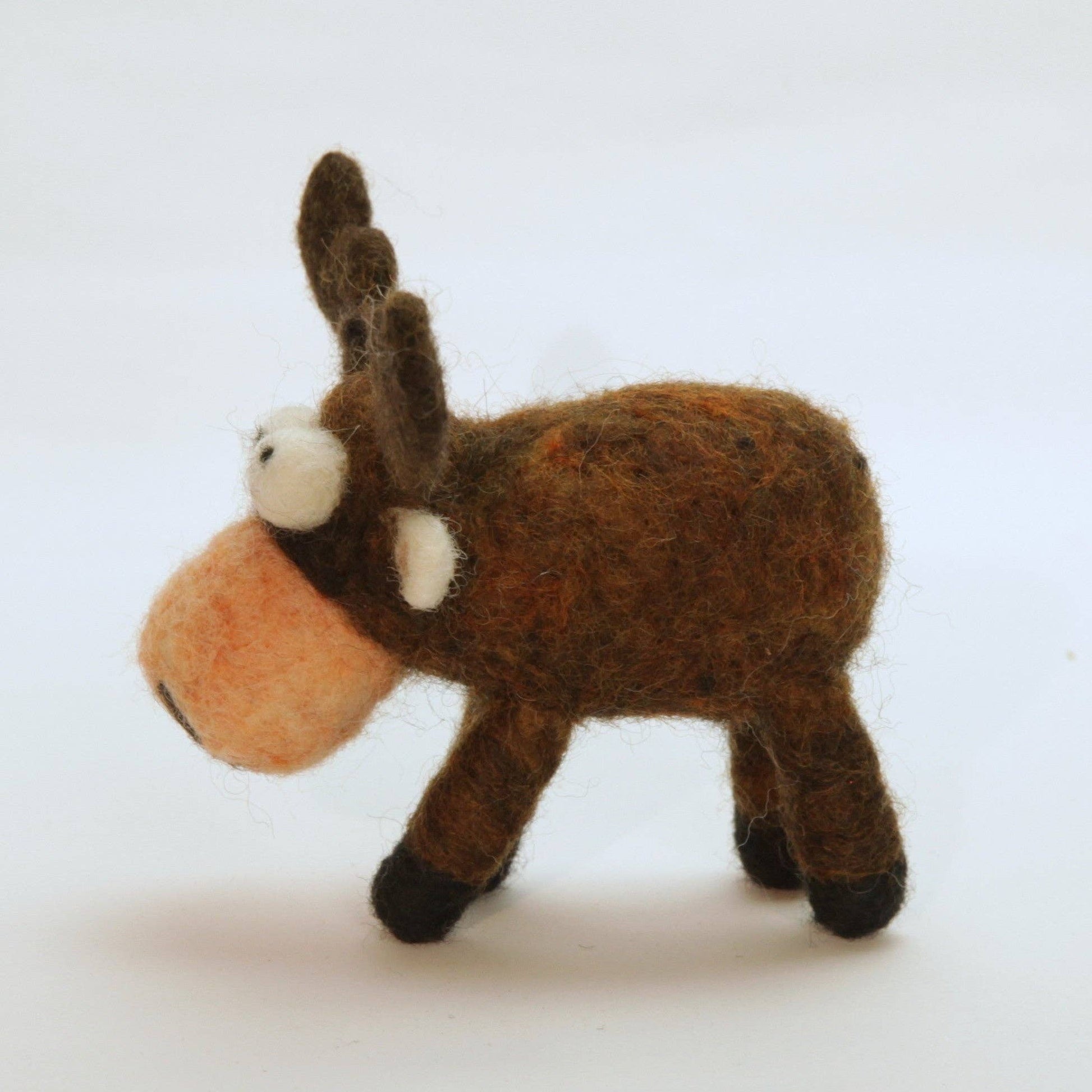 Woolbuddy Needle Felting Moose Kit Craft Kits