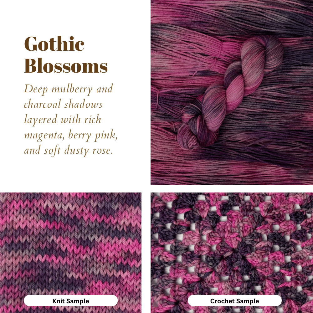 Mountaintop Yarn Gothic Blossoms Yarn