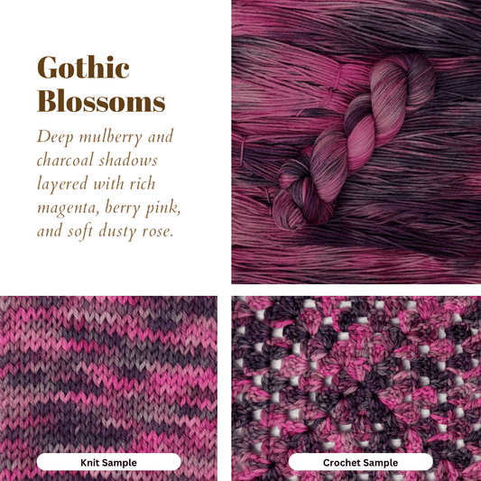 Mountaintop Yarn Gothic Blossoms Yarn