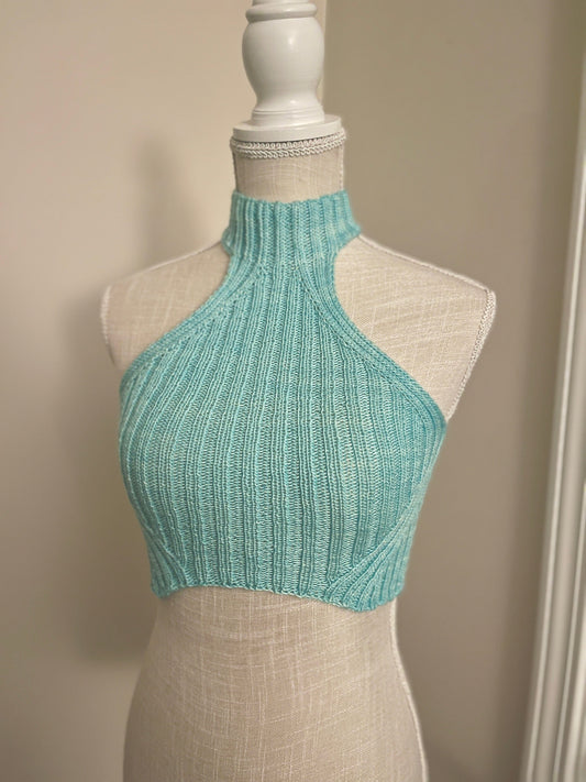Mountaintop Yarn XS Ice Queen Halter Clothing
