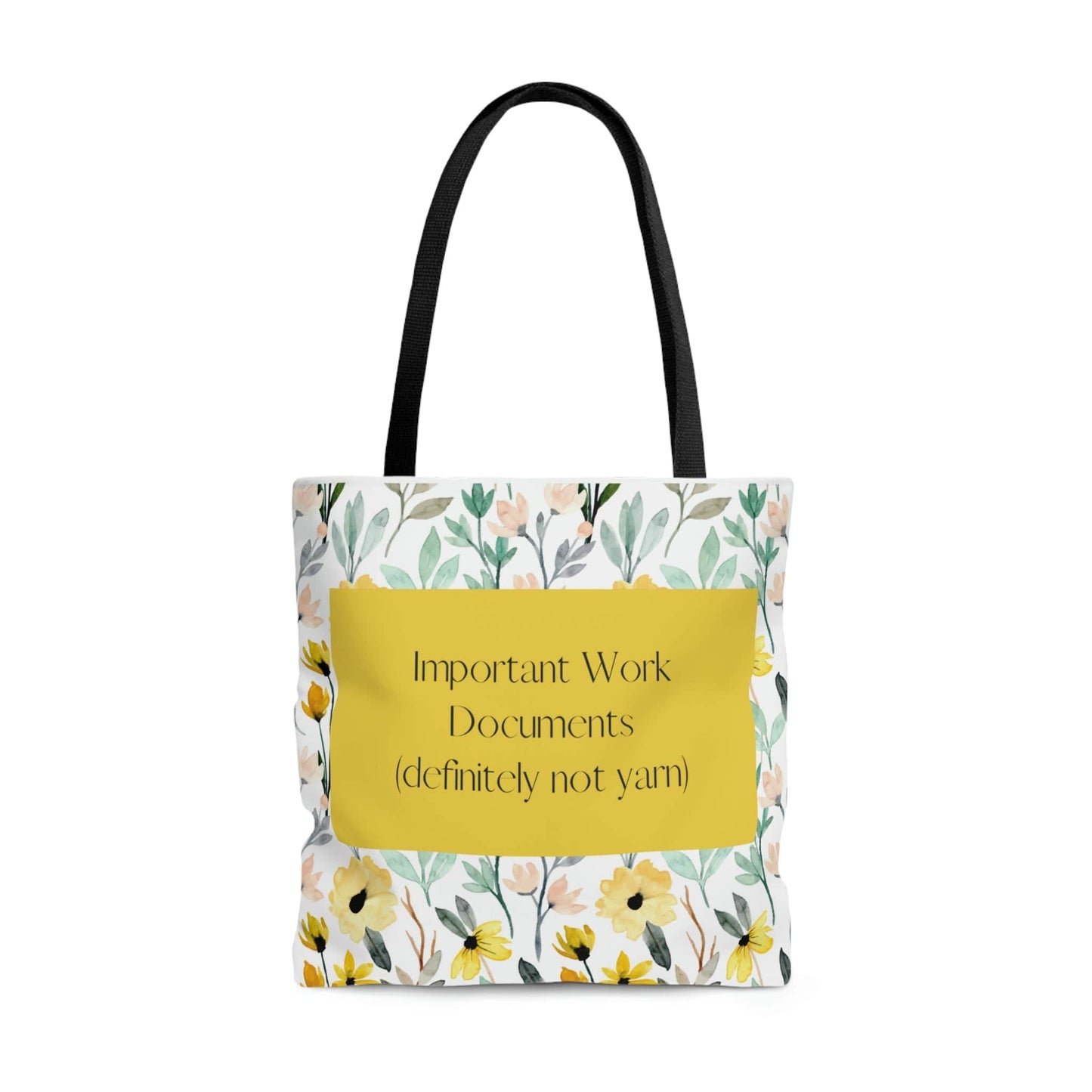 Printify Large Important Work Document Tote Bag Bags