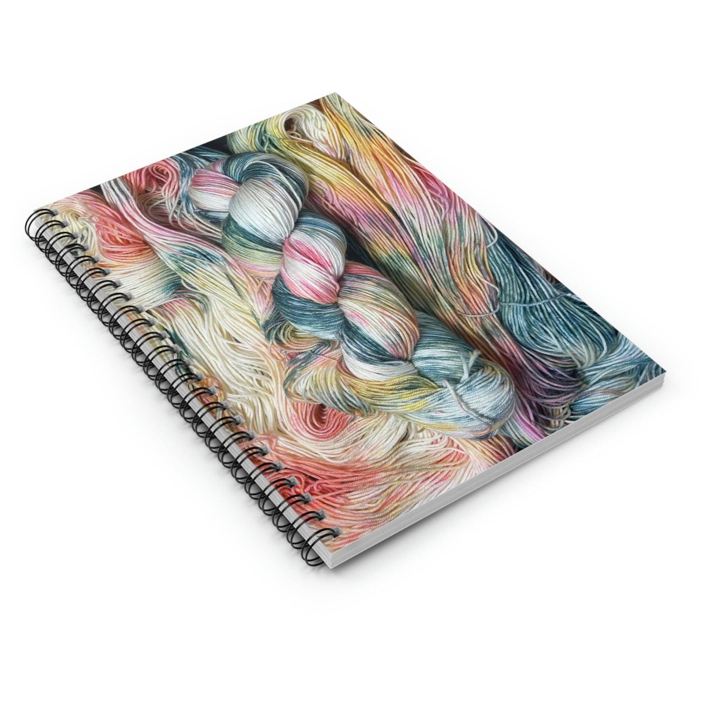 Printify One Size Bloom Spiral Notebook - Ruled Line Paper products